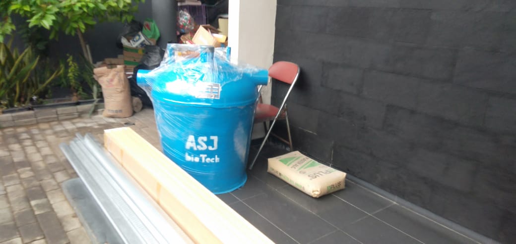 Pengiriman Bio Septictank 350 L di Manyar kertoadi Surabaya